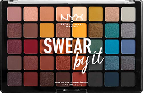 NYX Professional Makeup Swear By It Eyeshadow Palette, 3.05 g