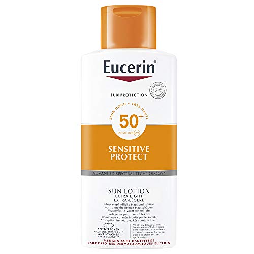 Eucerin Sun Protection Sensitive Protect Sun Lotion SPF 50+ 400ml