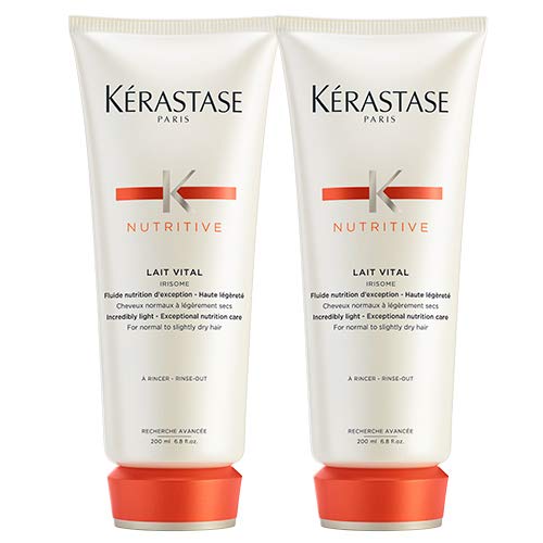 Kerastase Nutritive Lait Vital Conditioner (Normal to Slightly Dry Hair) 200ml (Double Pack)