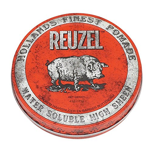 Reuzel Red Pomade Water Soluble High Sheen 113 g Pack of 1