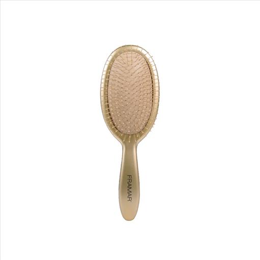 FRAMAR DETANGLE BRUSH METAL GOLD