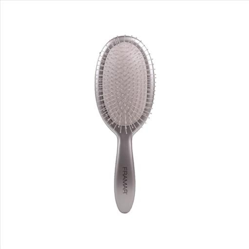 FRAMAR DETANGLE BRUSH METAL SILVER